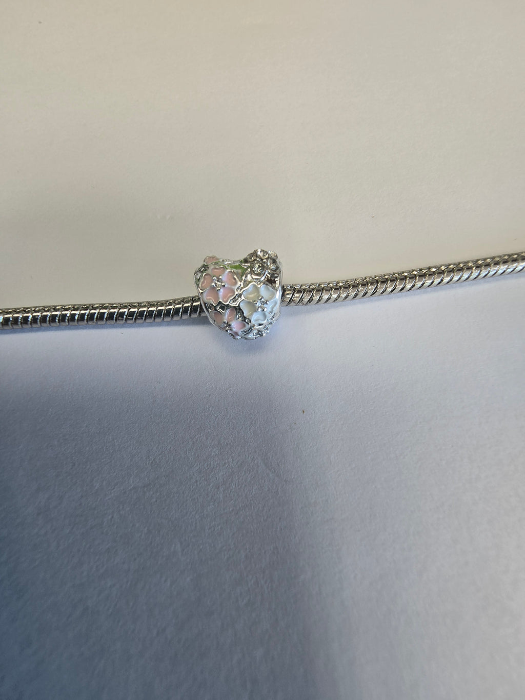 Silver charm fits all charm bracelets