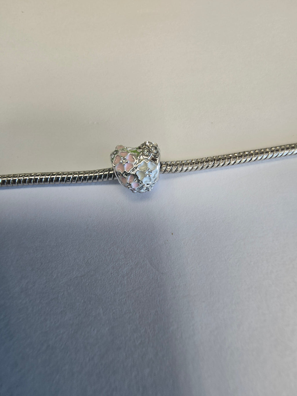Silver charm fits all charm bracelets