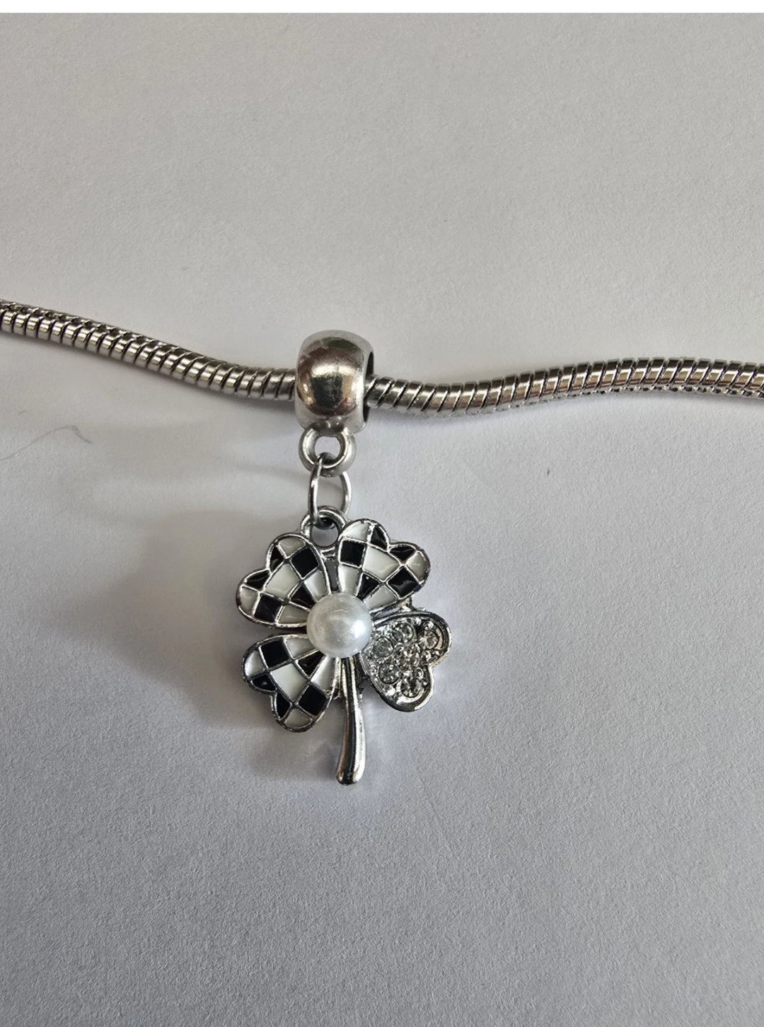 Silver charm fits all charm bracelets