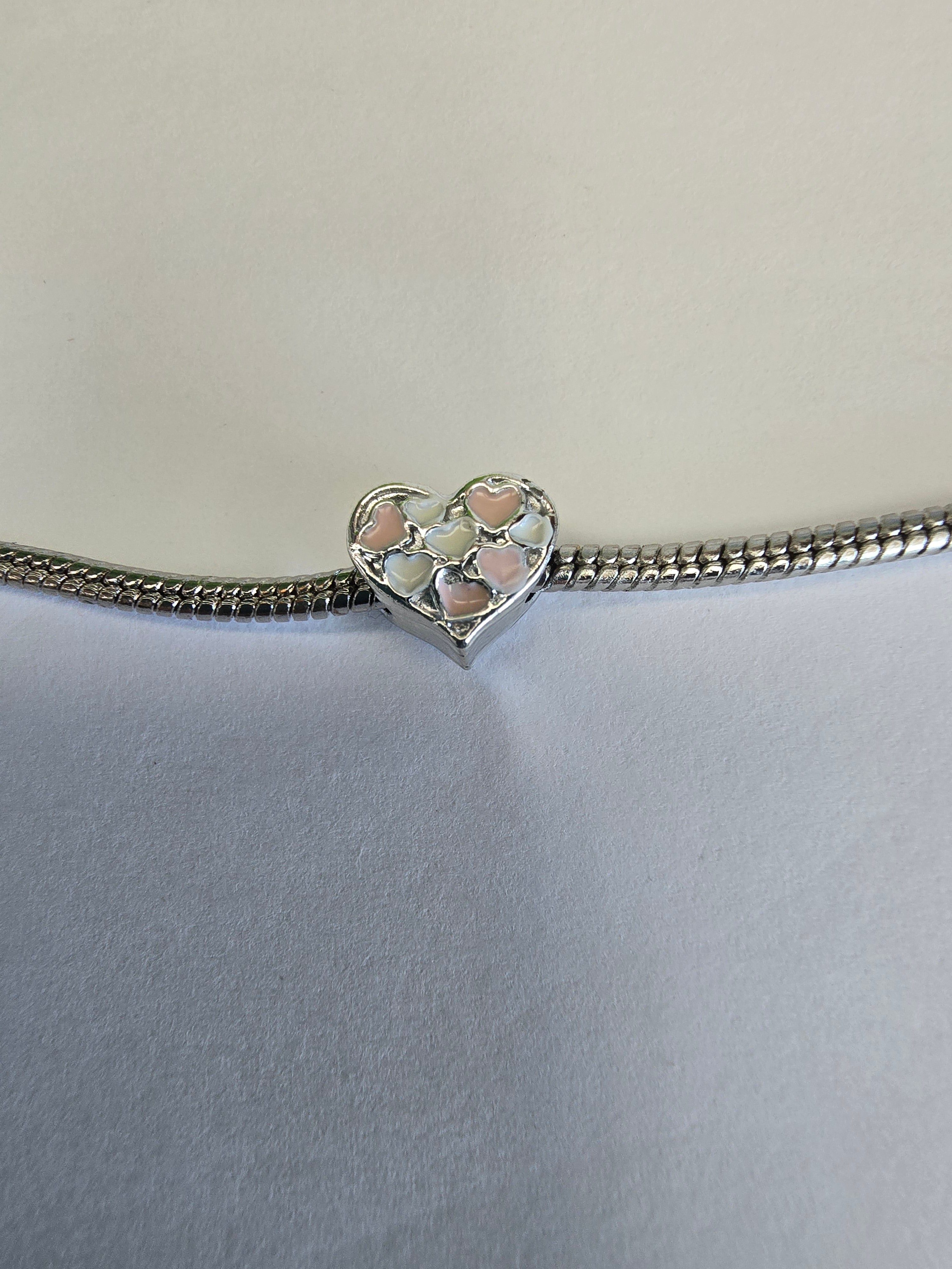 Silver charm fits all charm bracelets