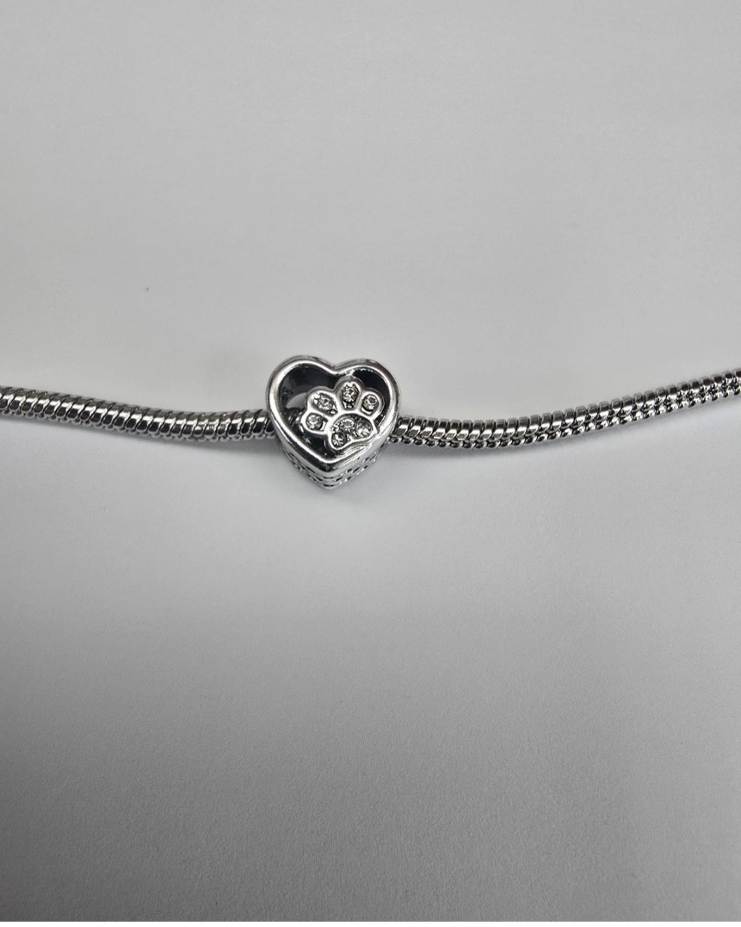 Silver charm fits all charm bracelets