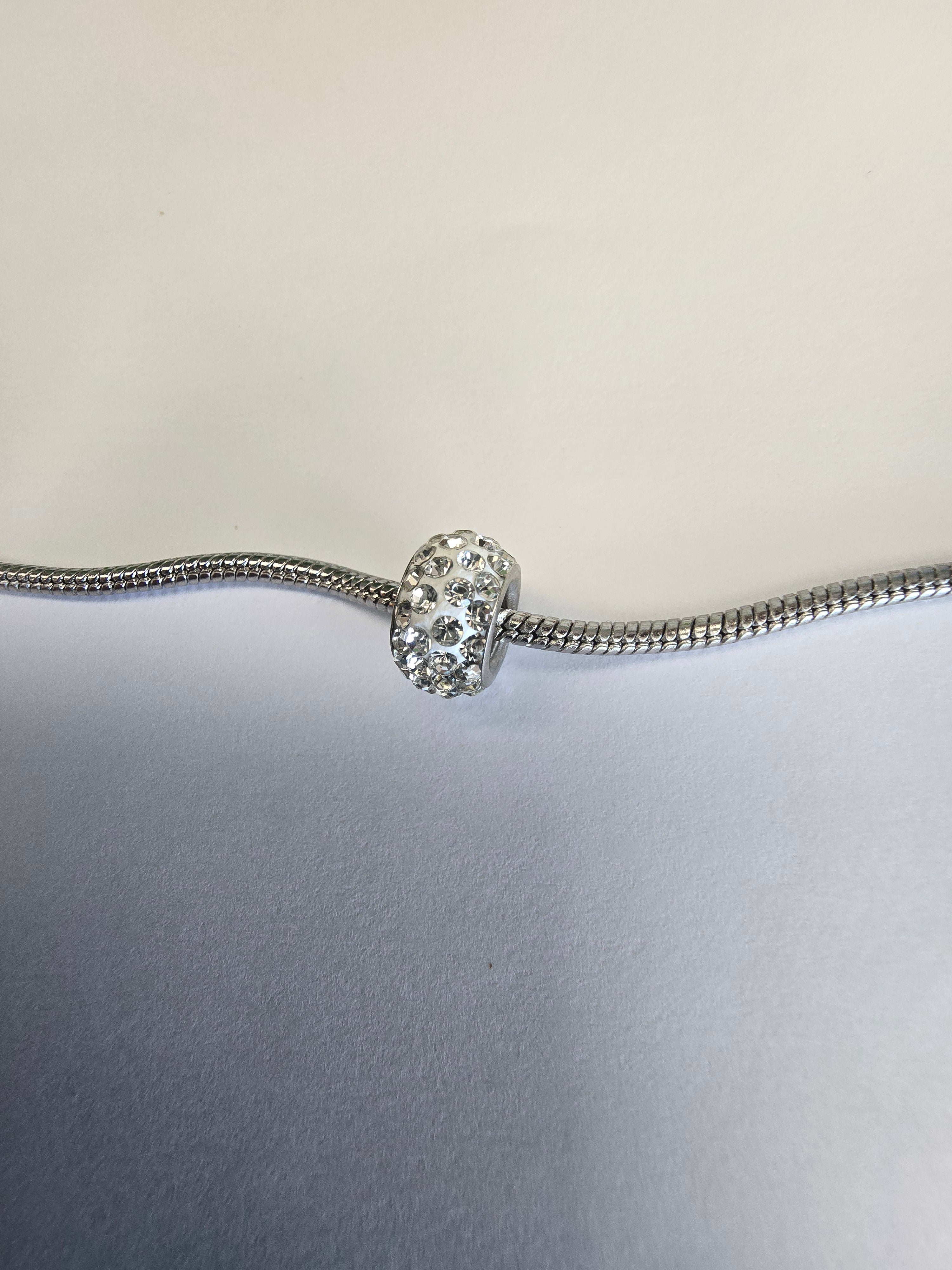 Silver charm fits all charm bracelets