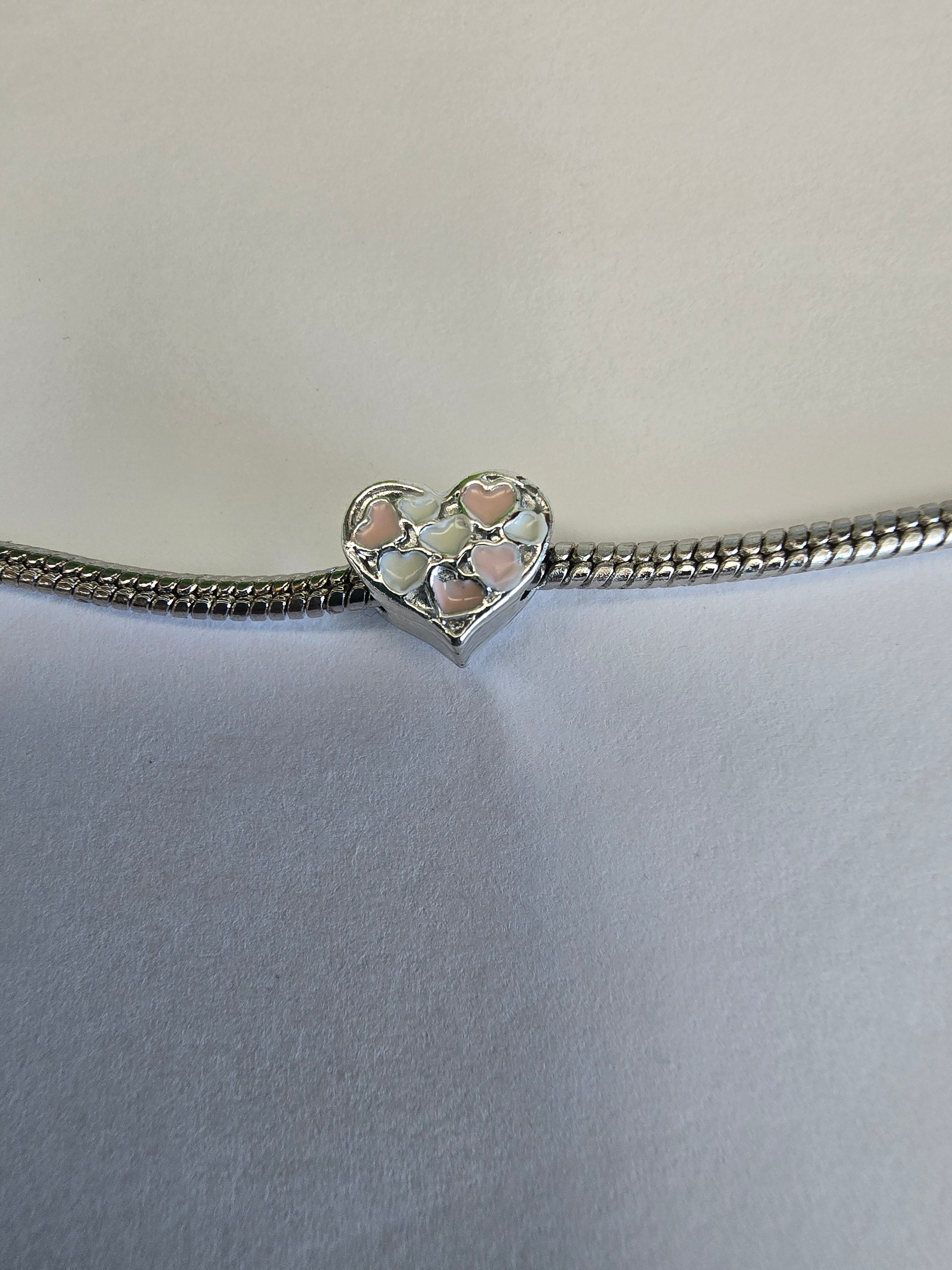 Silver charm fits all charm bracelets