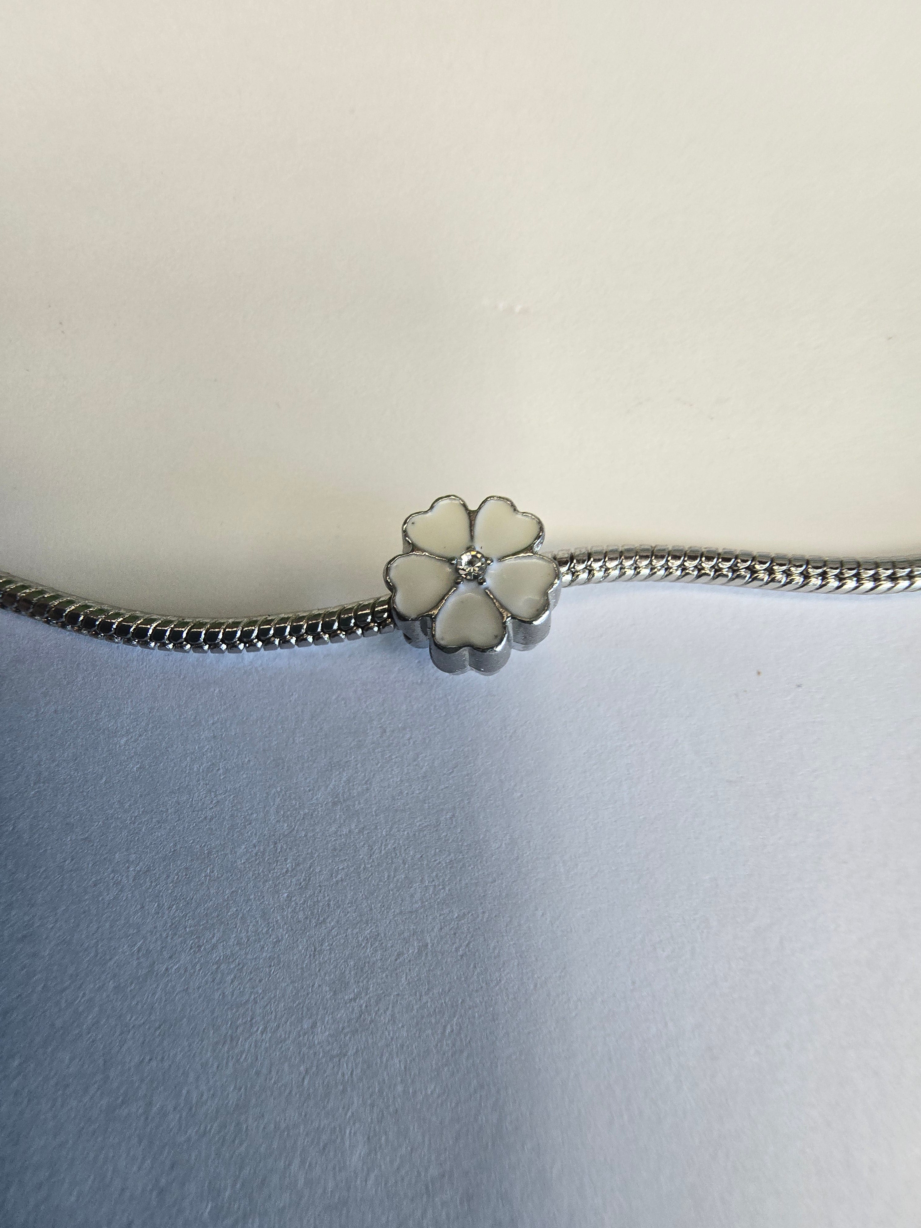 Silver charm fits all charm bracelets