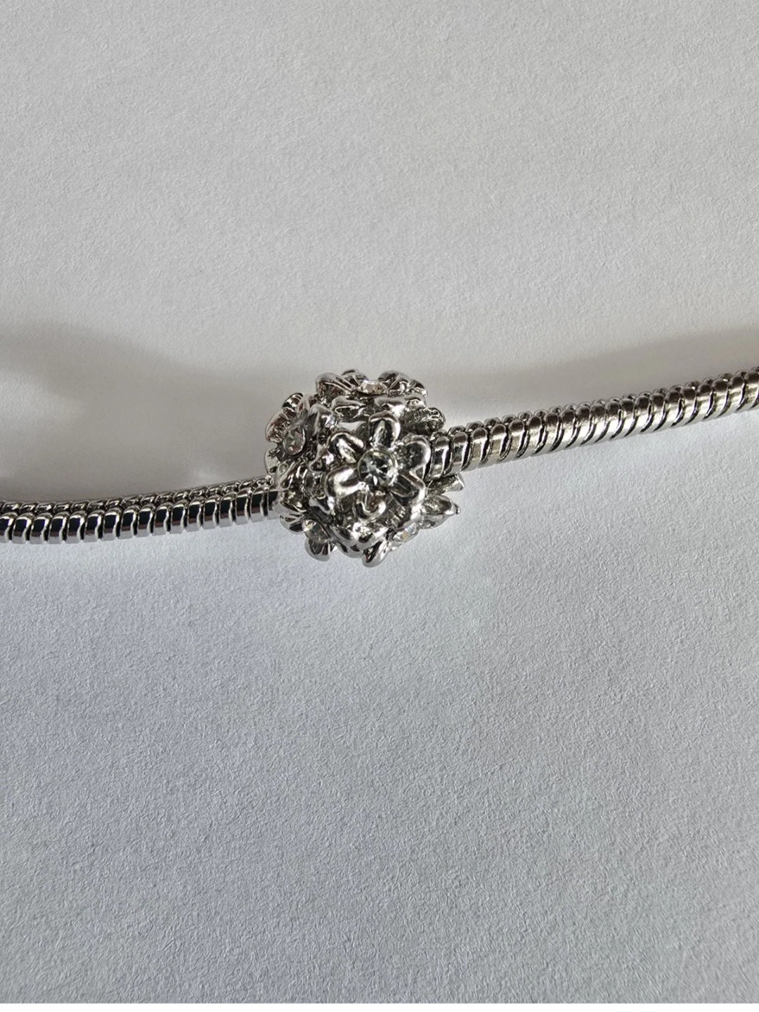 Silver charm fits all charm bracelets