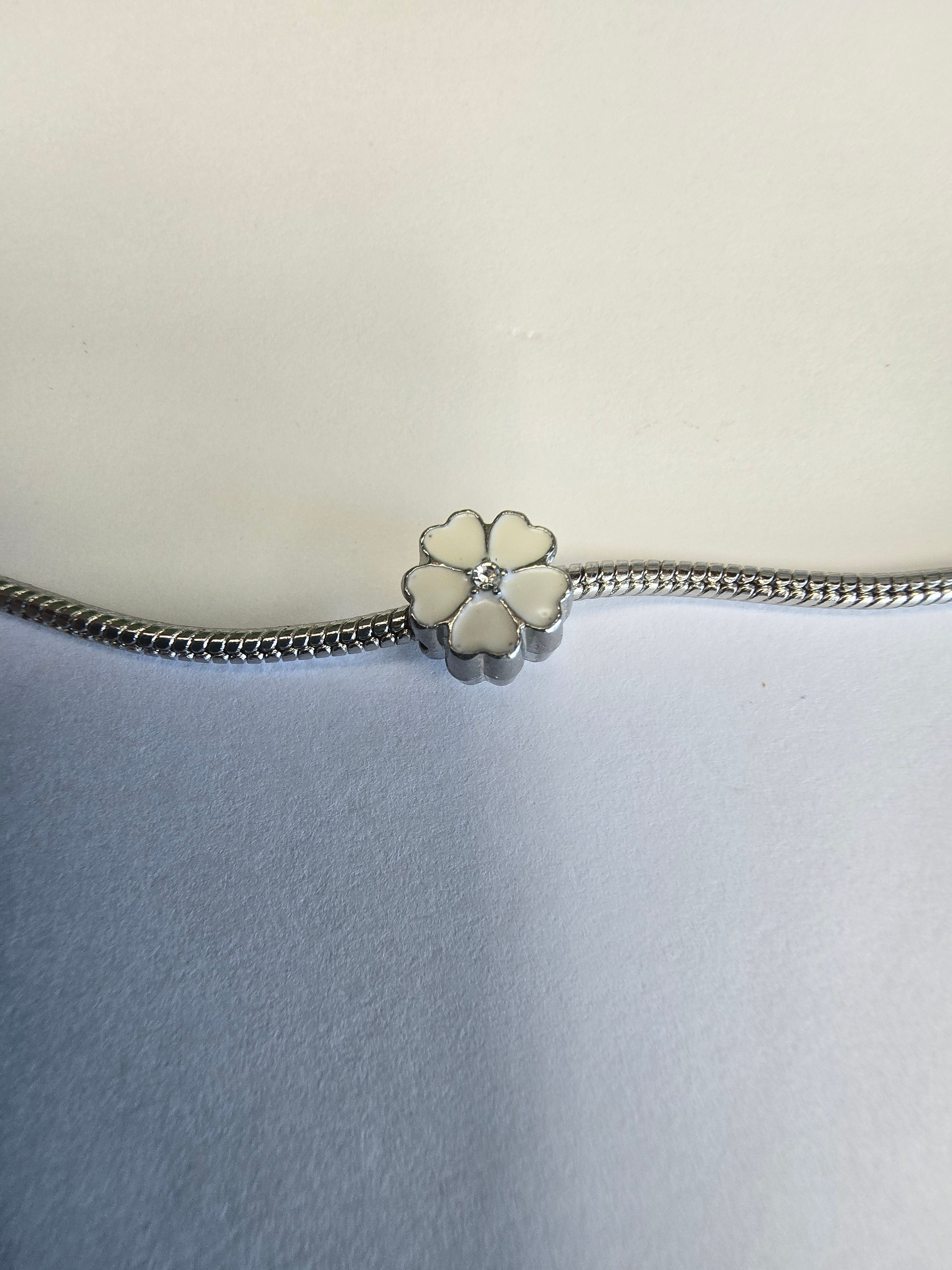 Silver charm fits all charm bracelets