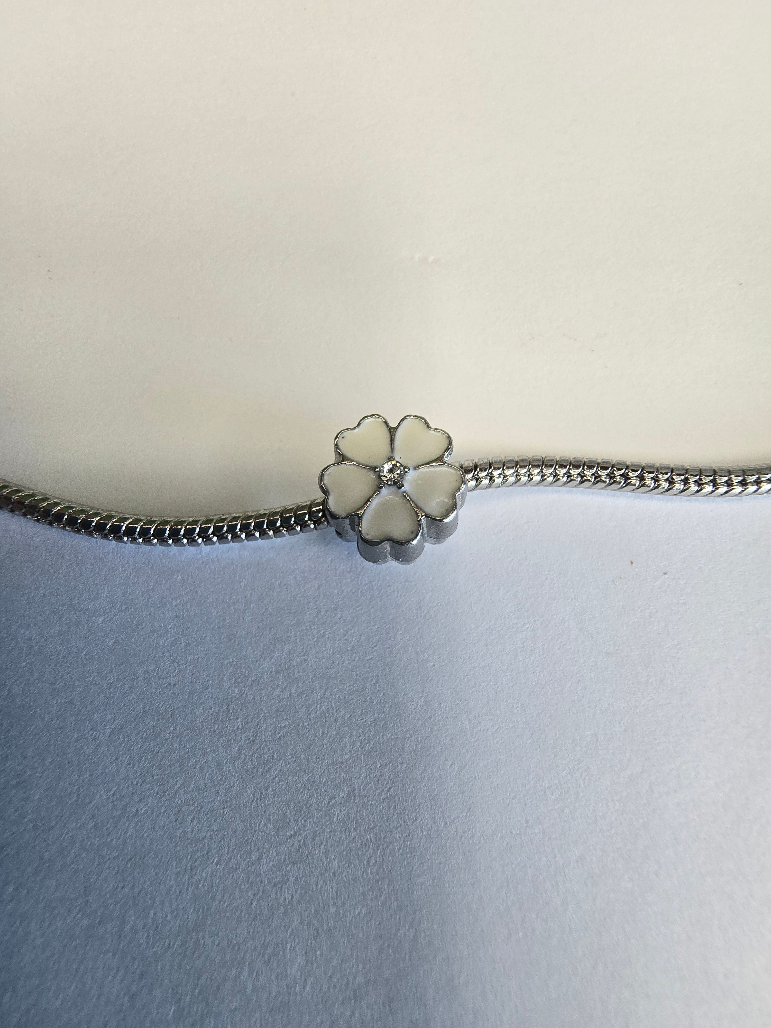 Silver charm fits all charm bracelets