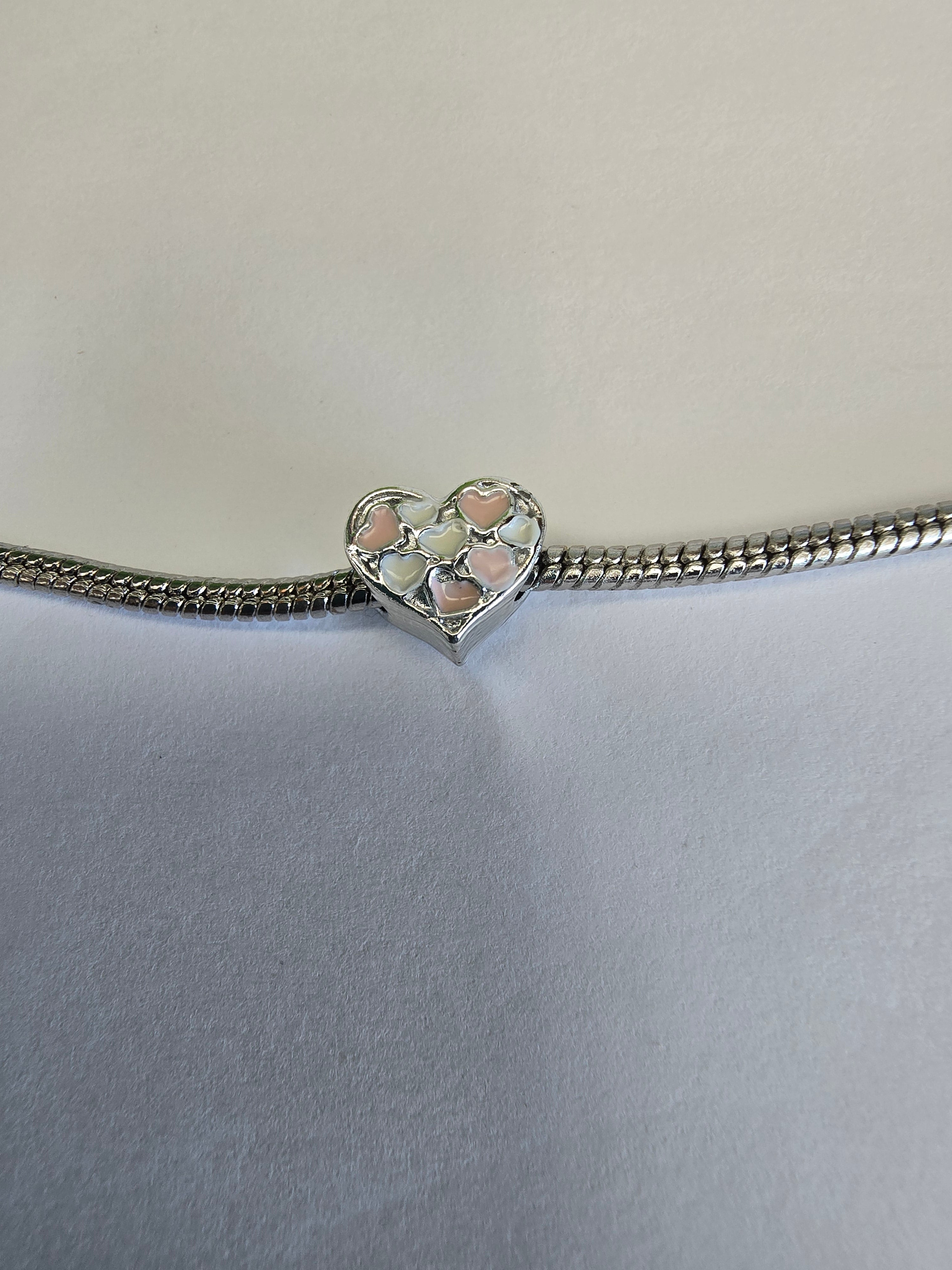 Rose Gold charm fits all charm bracelets