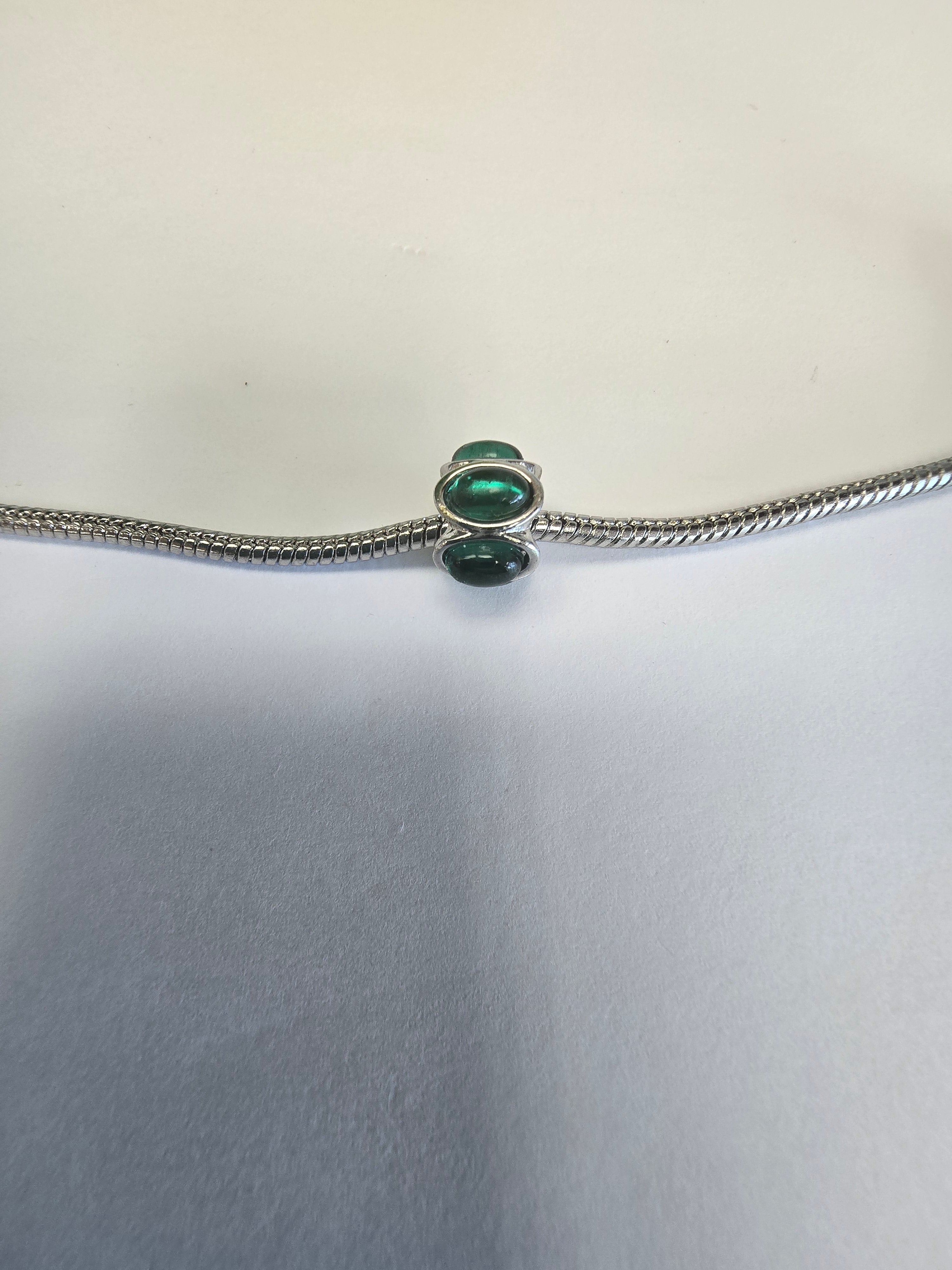 Silver charm fits all charm bracelets
