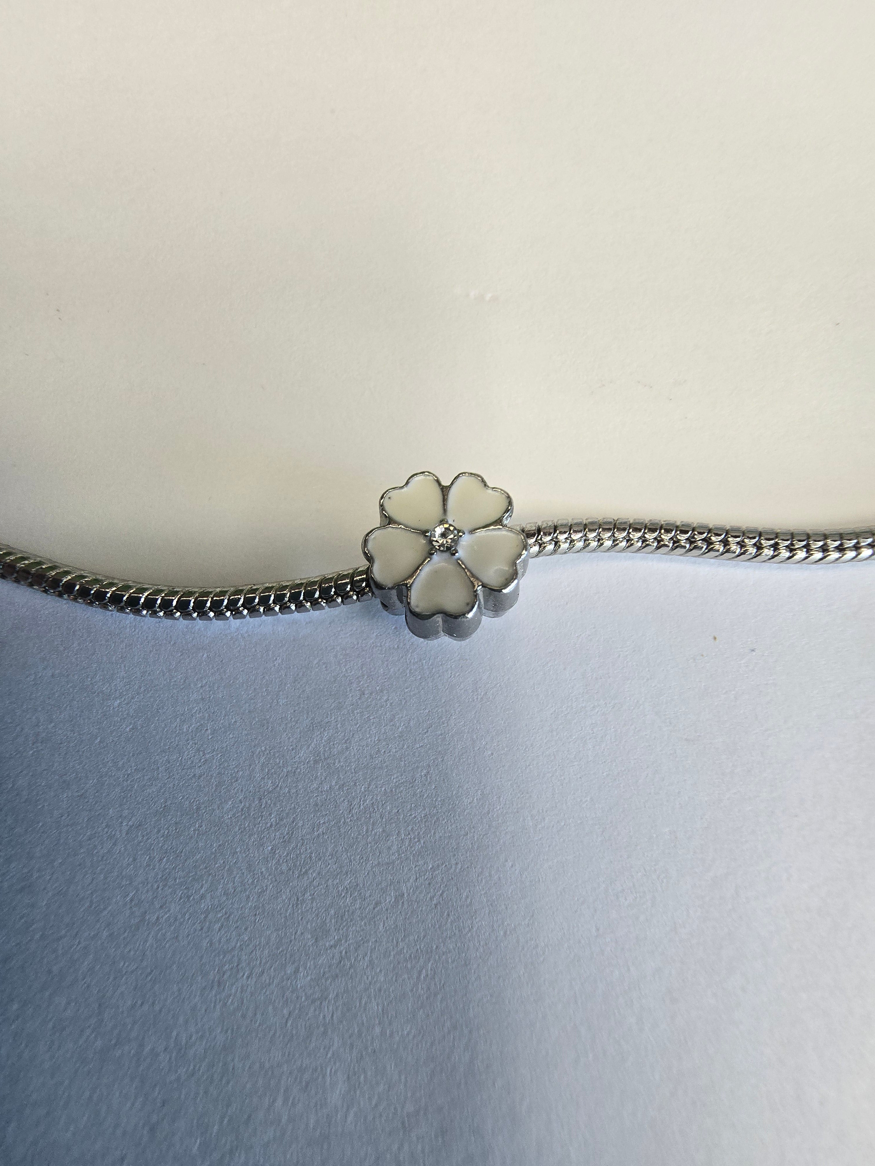 Silver charm fits all charm bracelets