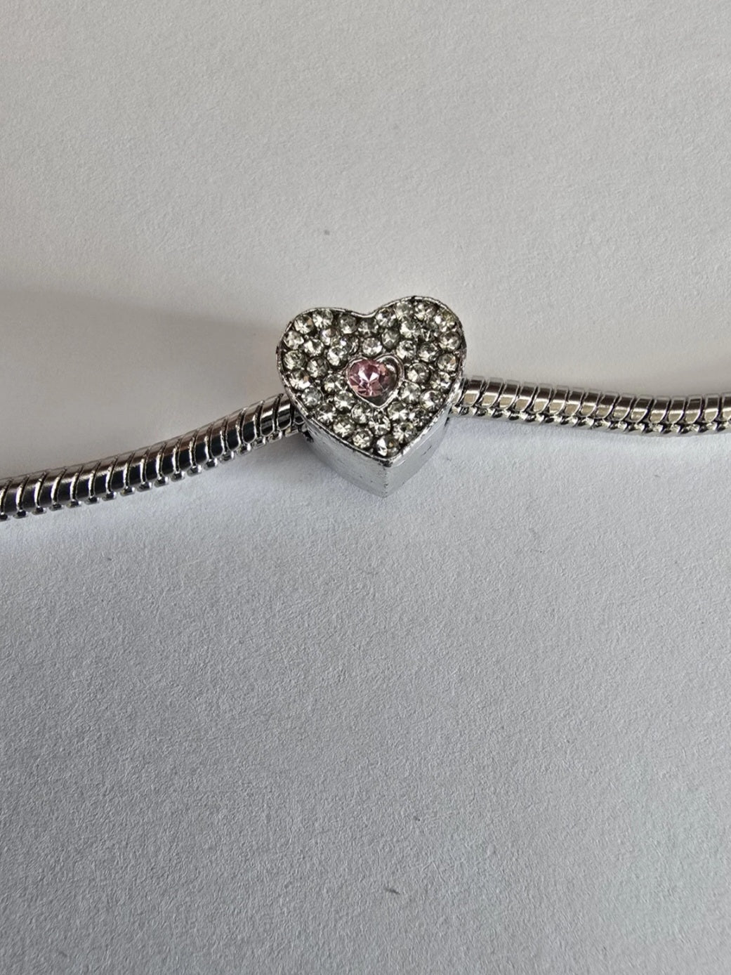 Silver charm fits all charm bracelets