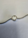 Silver charm fits all charm bracelets