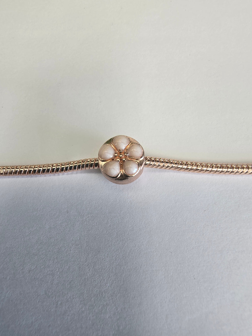 Rose Gold charm fits all charm bracelets