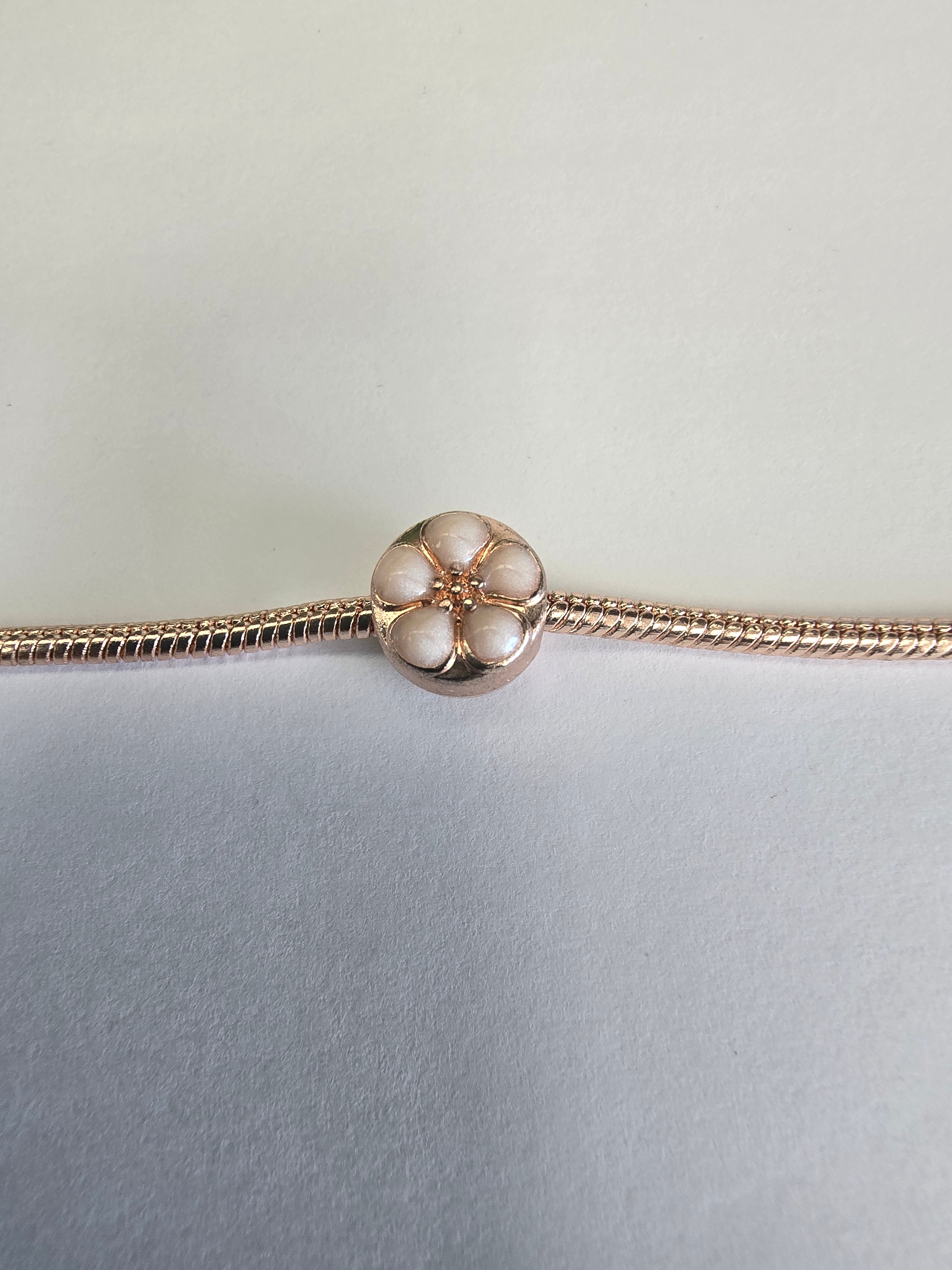 Rose Gold charm fits all charm bracelets