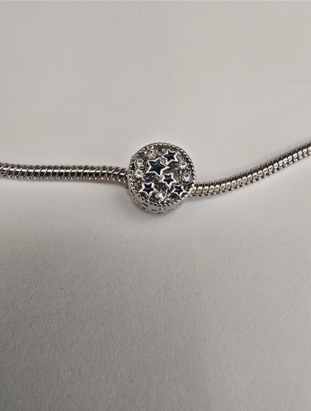 silver charm fits all charm bracelets