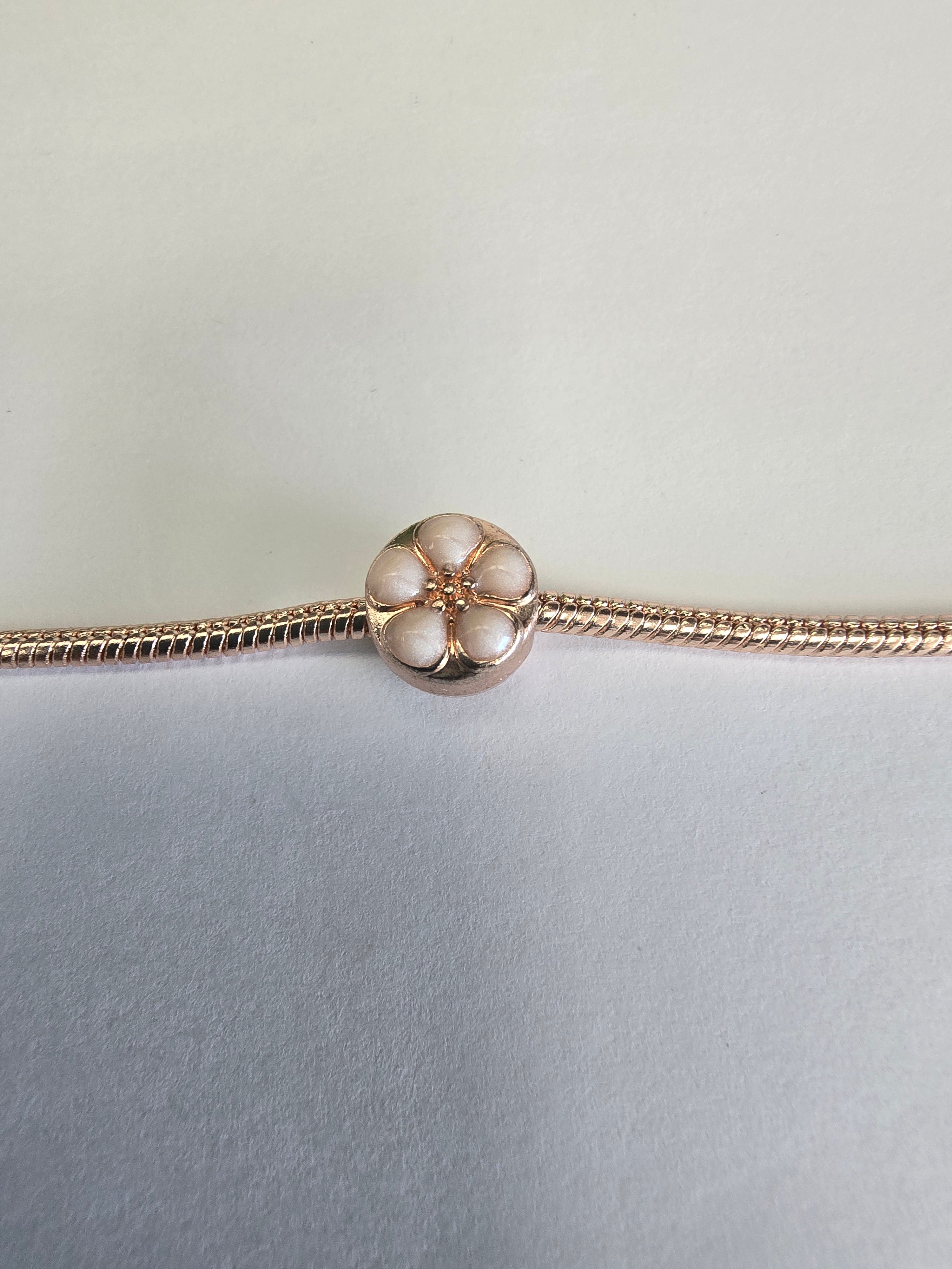 Rose Gold charm fits all charm bracelets
