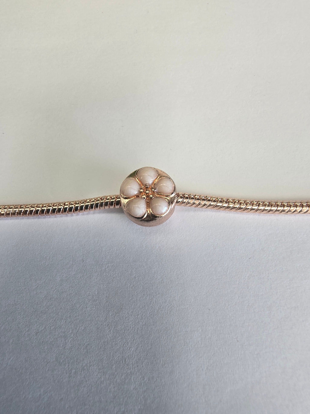 Rose Gold charm fits all charm bracelets