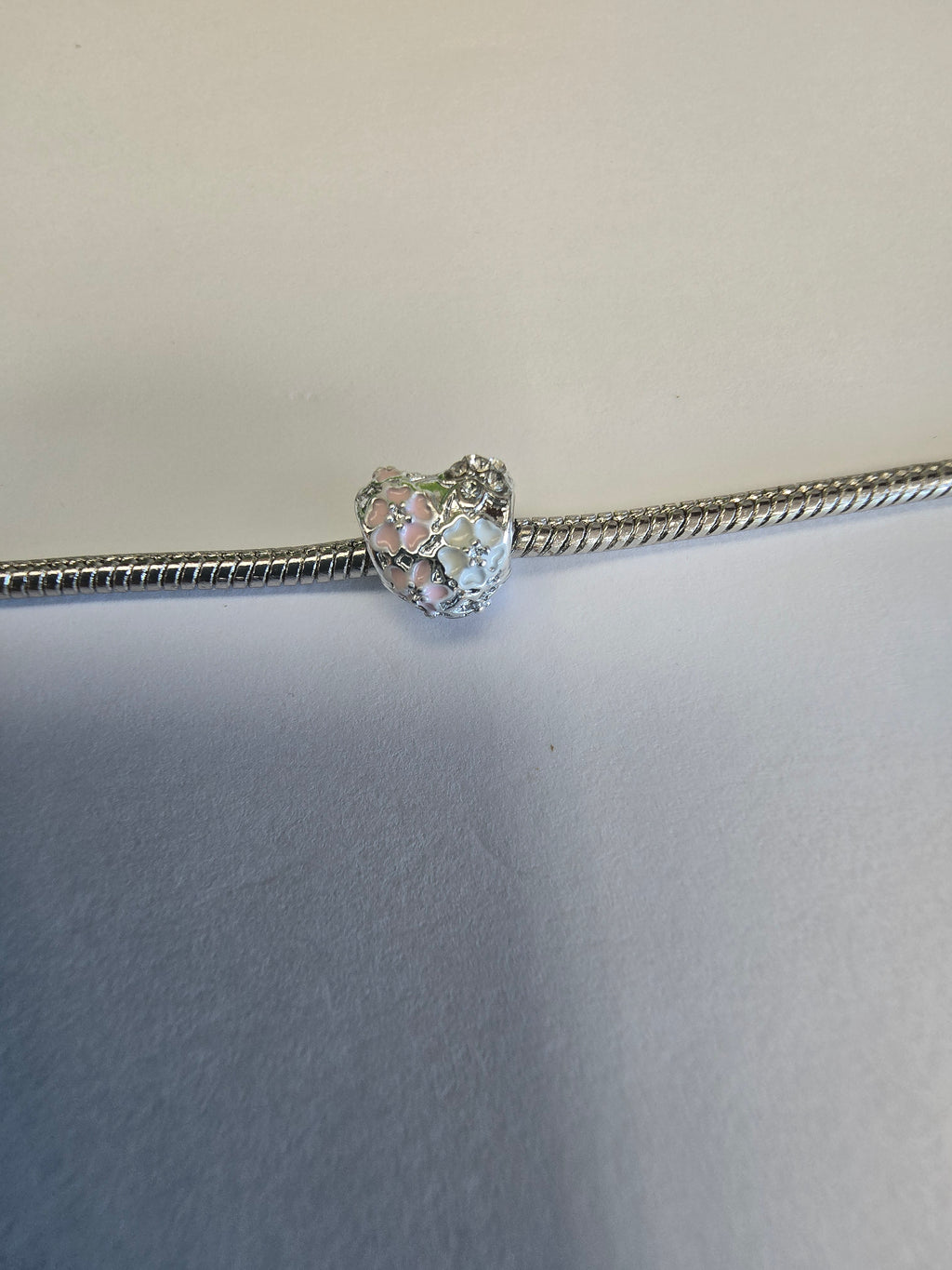 Silver charm fits all charm bracelets