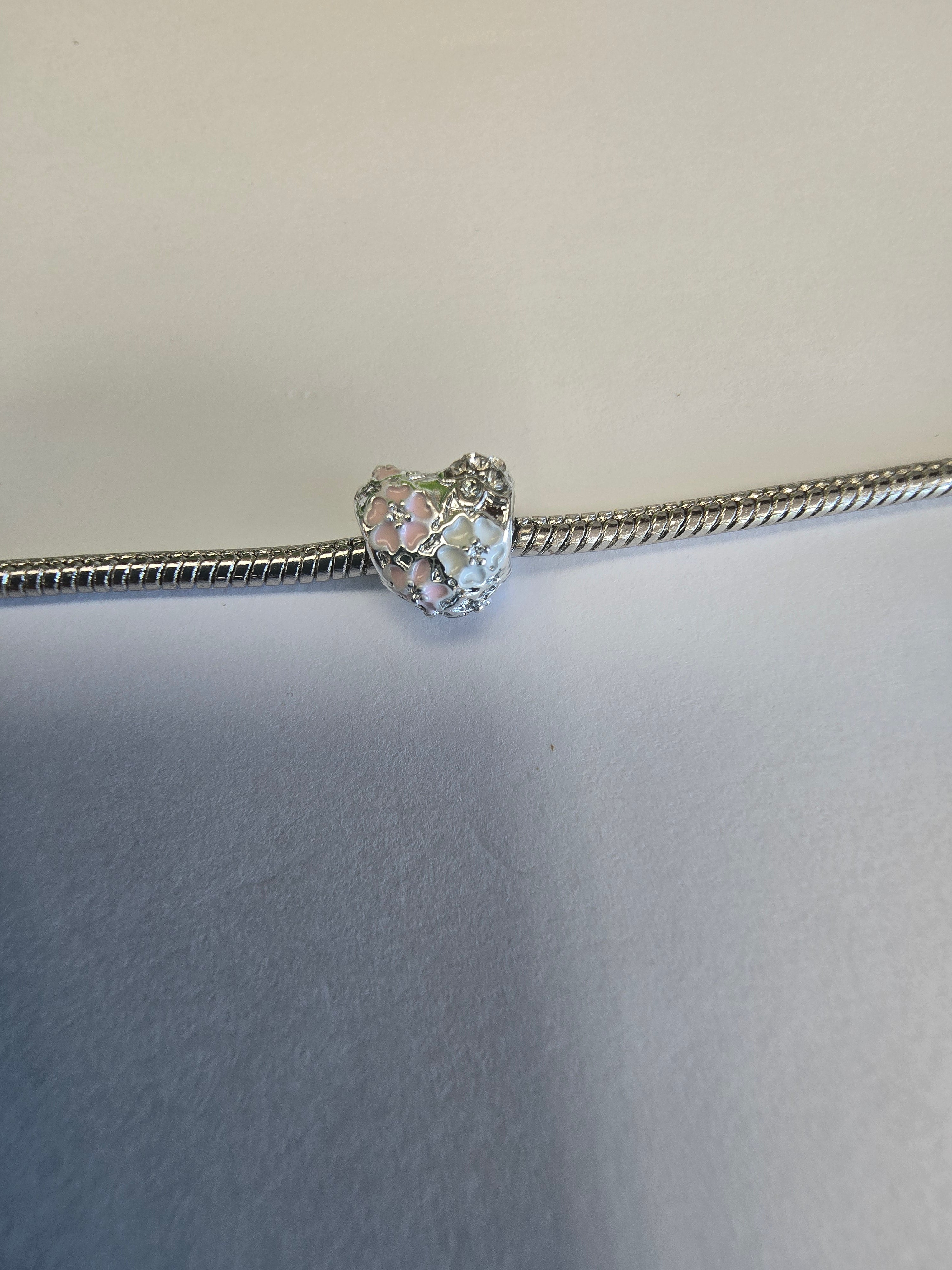 Silver charm fits all charm bracelets