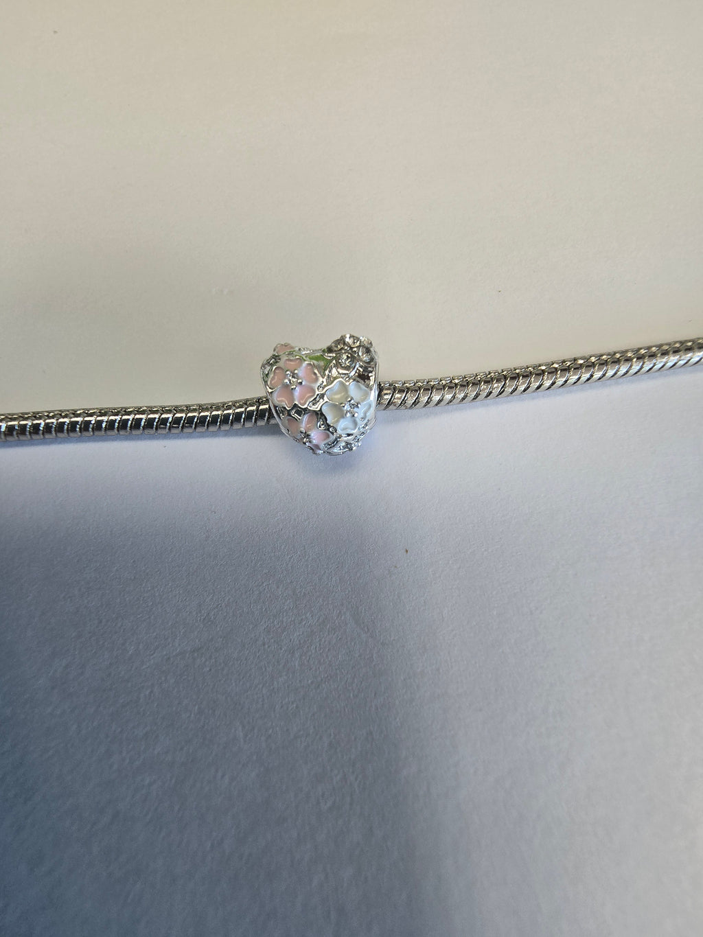Silver charm fits all charm bracelets